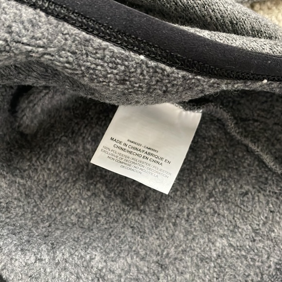 Nike Logo 1/4 Zip Crop Sweatshirt - Picture 4 of 4